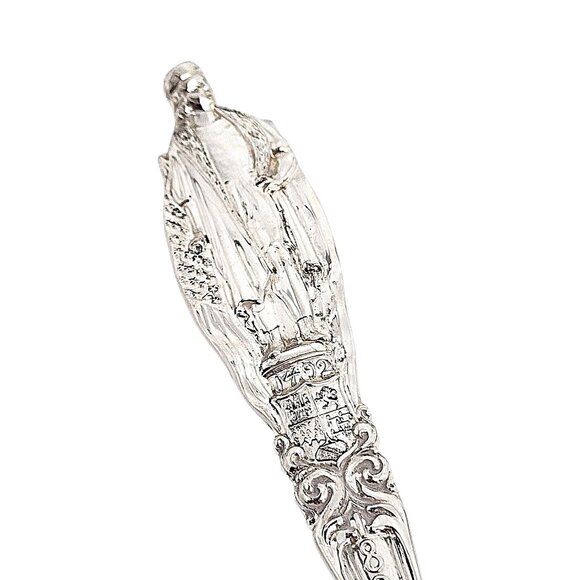 Tiffany & Co Silver Christopher Columbus Globe Bowl Souvenir Spoon #14890 - Picture 8 of 11